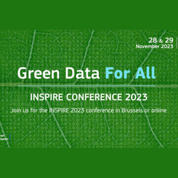 INSPIRE Conference 2023, Green Data For All
